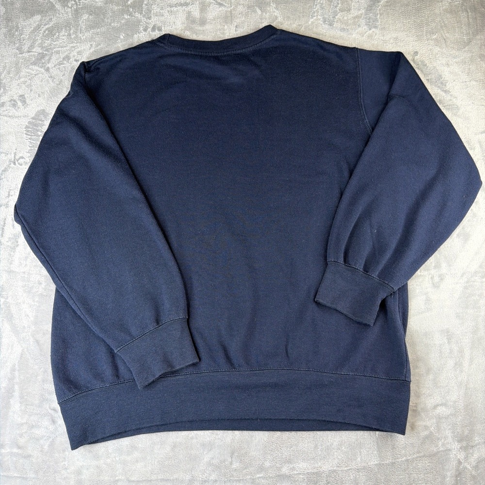 MV Sport United States Naval Academy Annapolis Sweatshirt Navy Blue Large - Picture 2 of 8